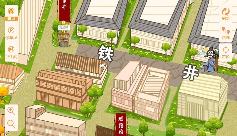 万源智慧景区：手绘地图与语音导览的完美融合